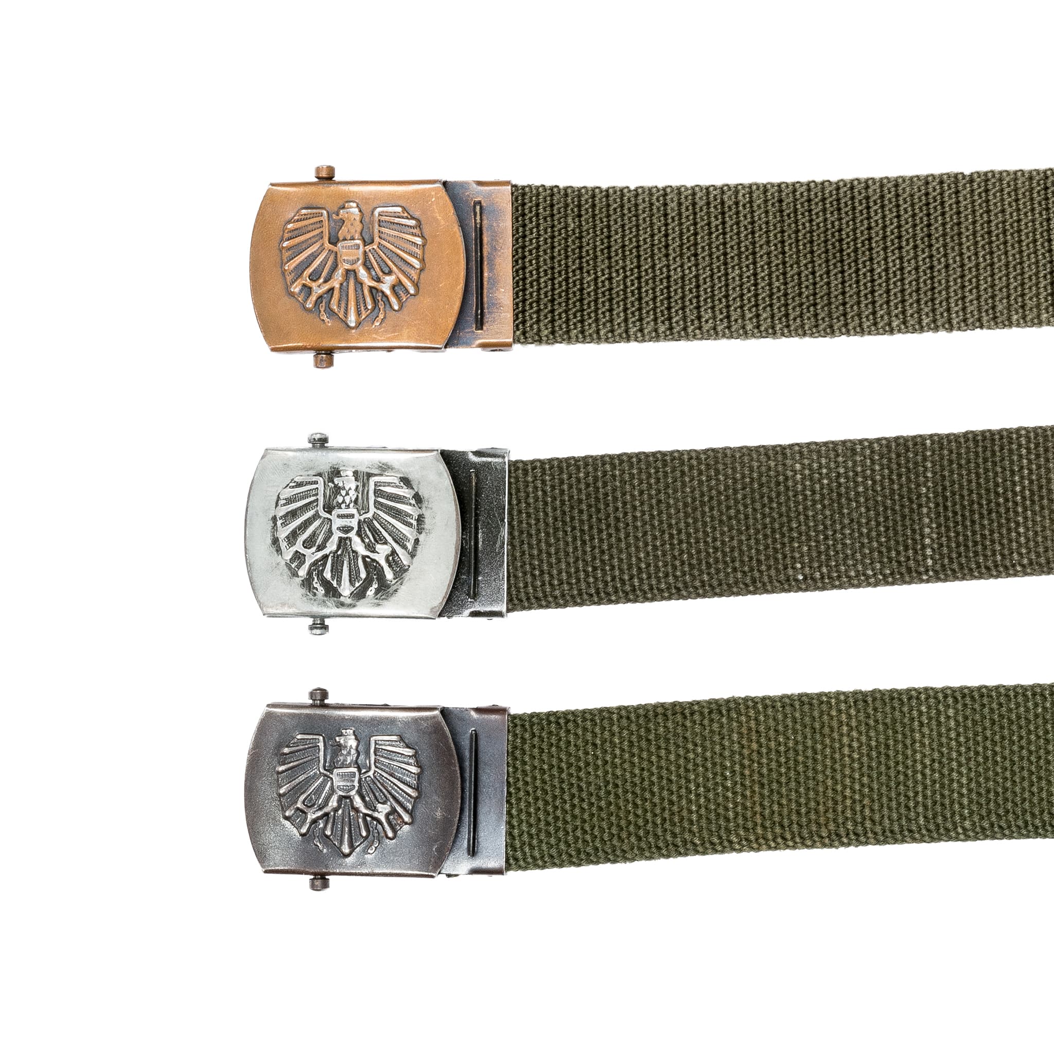 Austrian Eagle Emblem Canvas Belt - Image 3