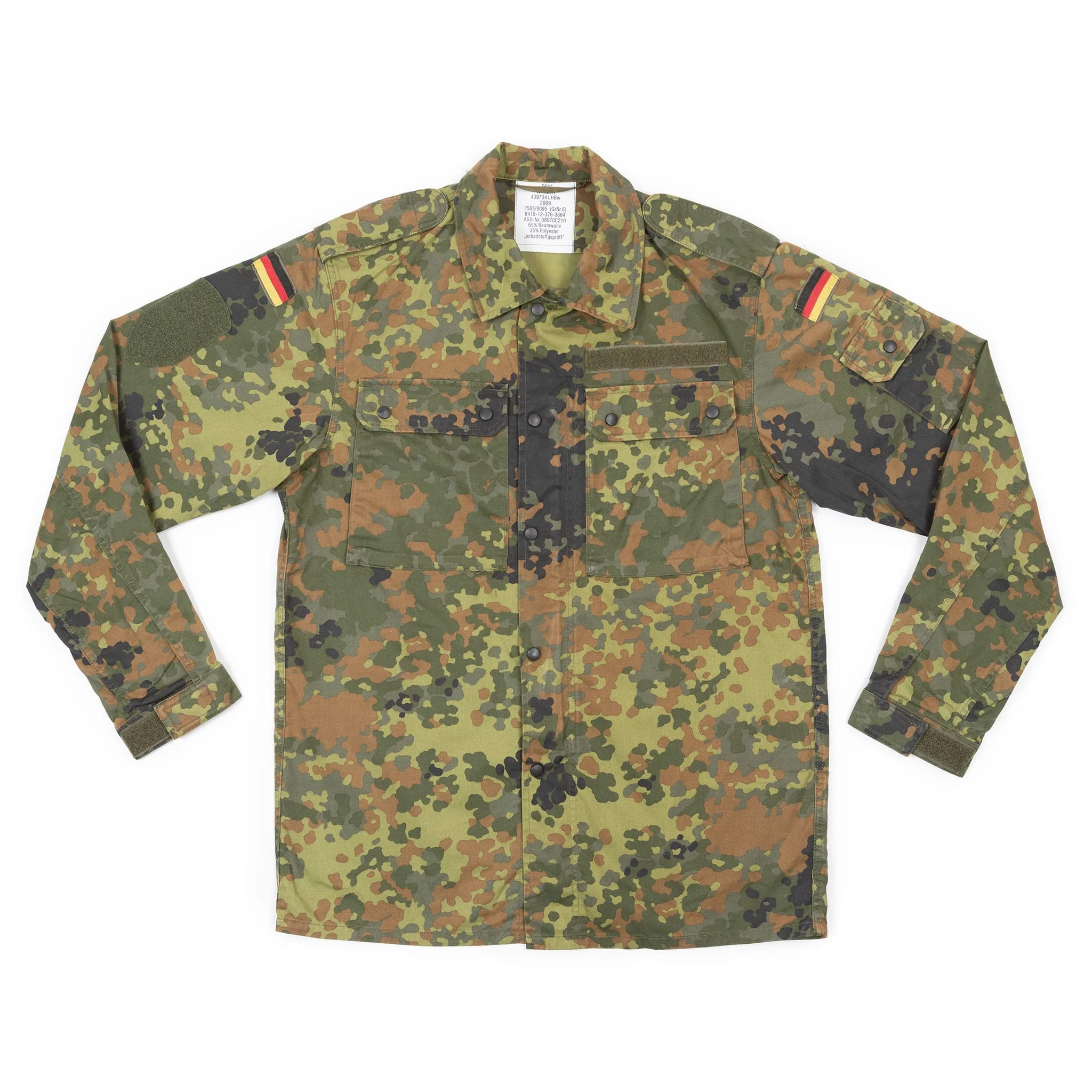German Bundeswehr Flecktarn Field Shirt - Image 3
