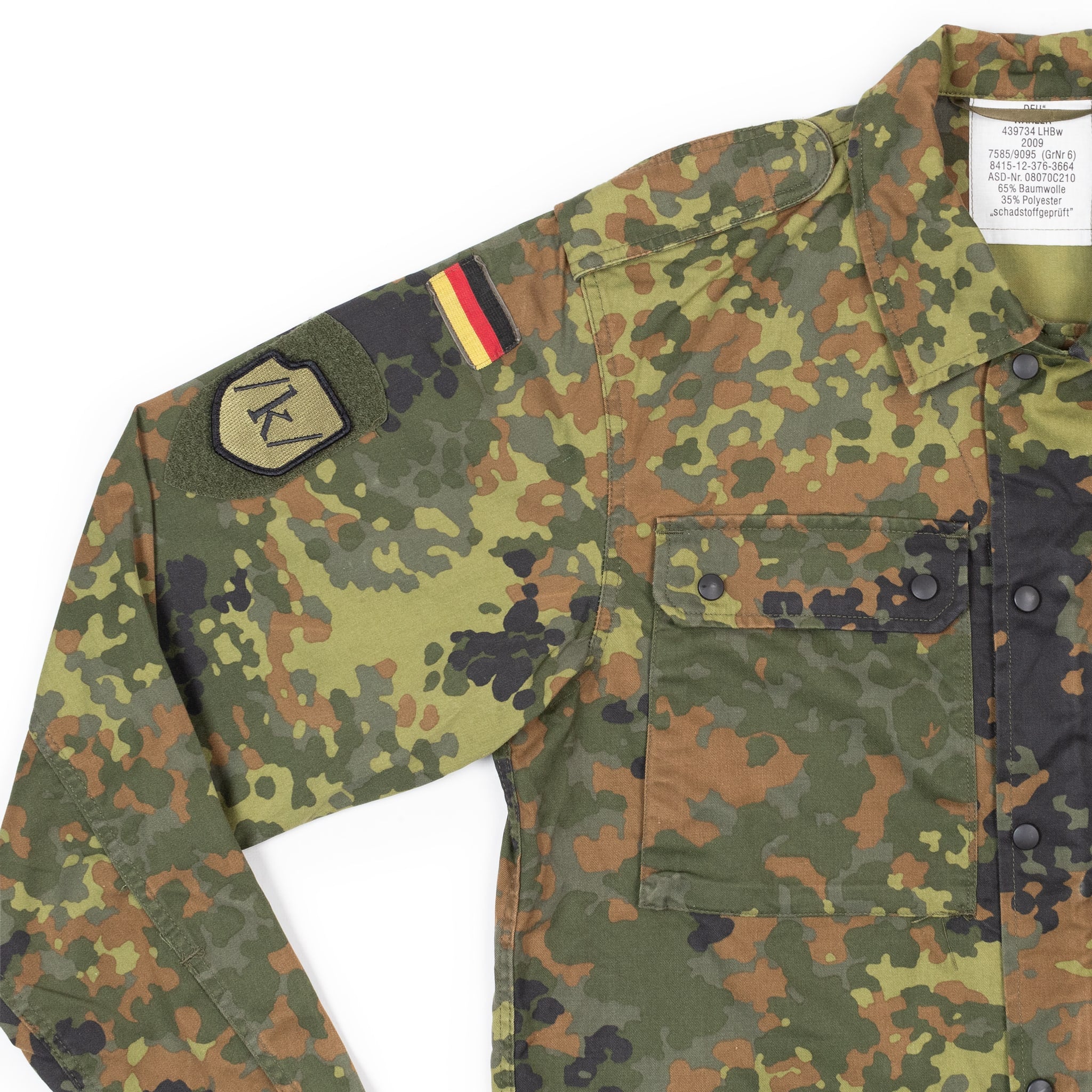 German Bundeswehr Flecktarn Field Shirt - Image 6