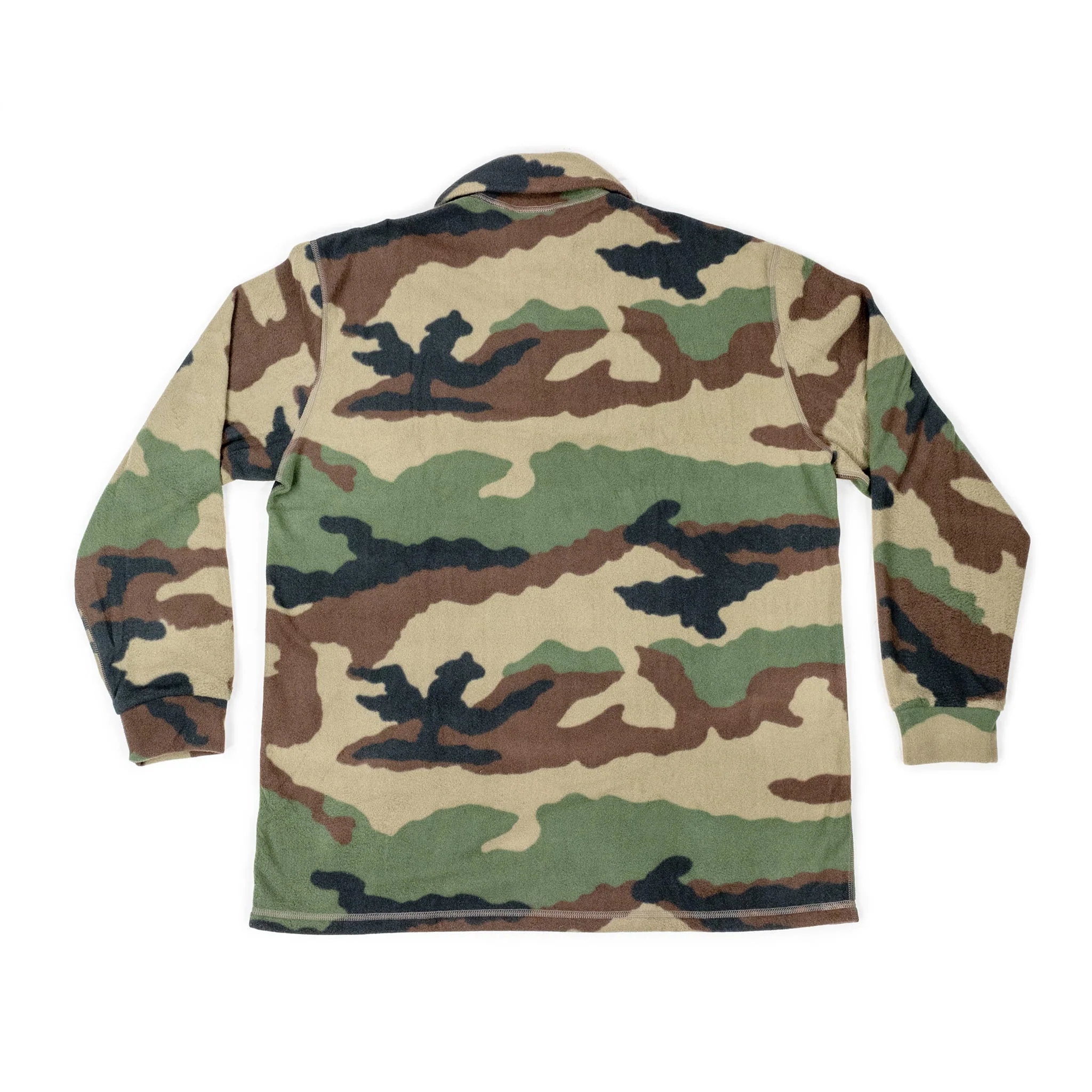 French CCE Woodland Pullover Fleece Jacket - Image 3
