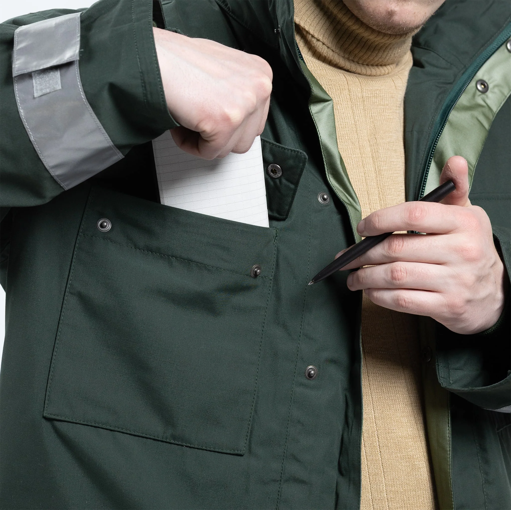 GORE-TEX® German Polizei Duty Parka with Scotchlite™ Reflectors - Image 11