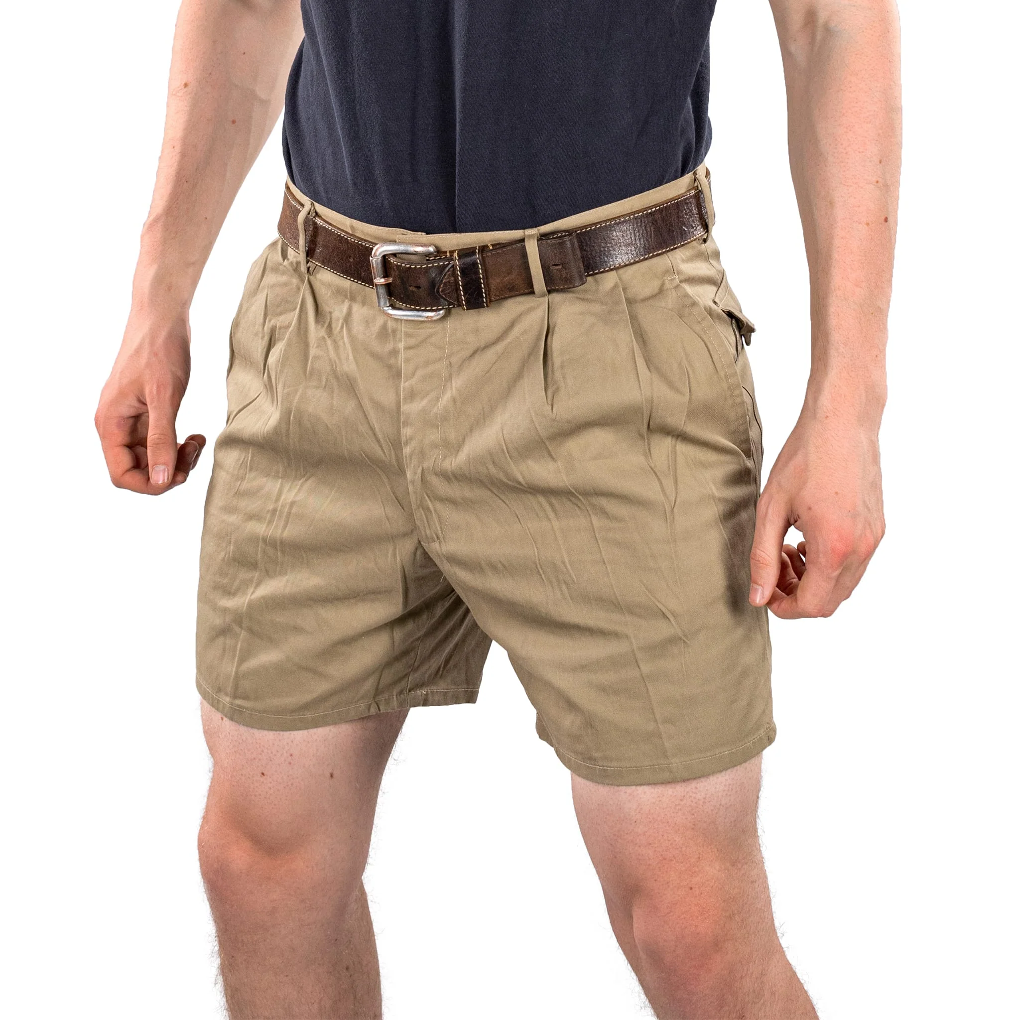 Italian Forze Armate Khaki Shorts - Image 3