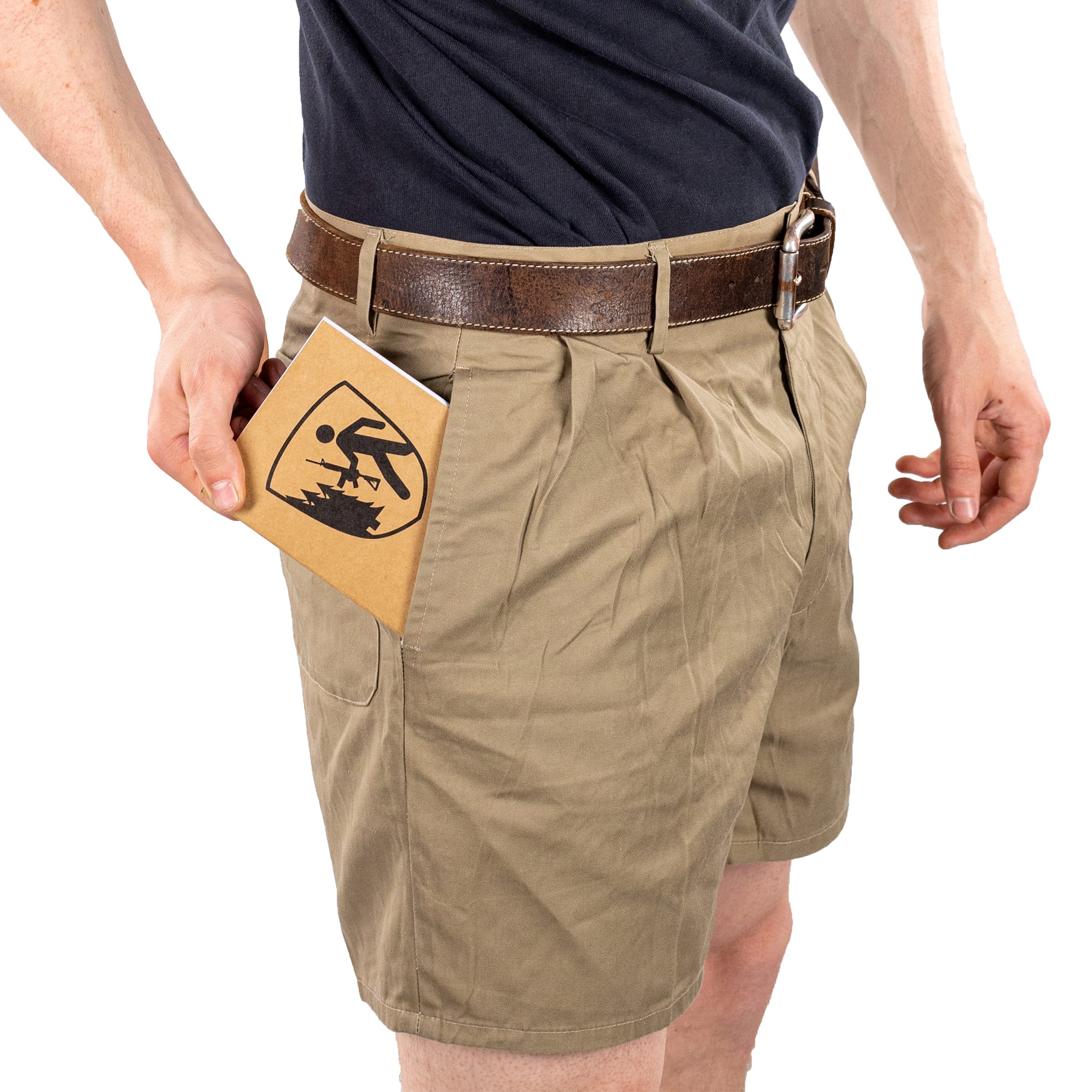 Italian Forze Armate Khaki Shorts - Image 5
