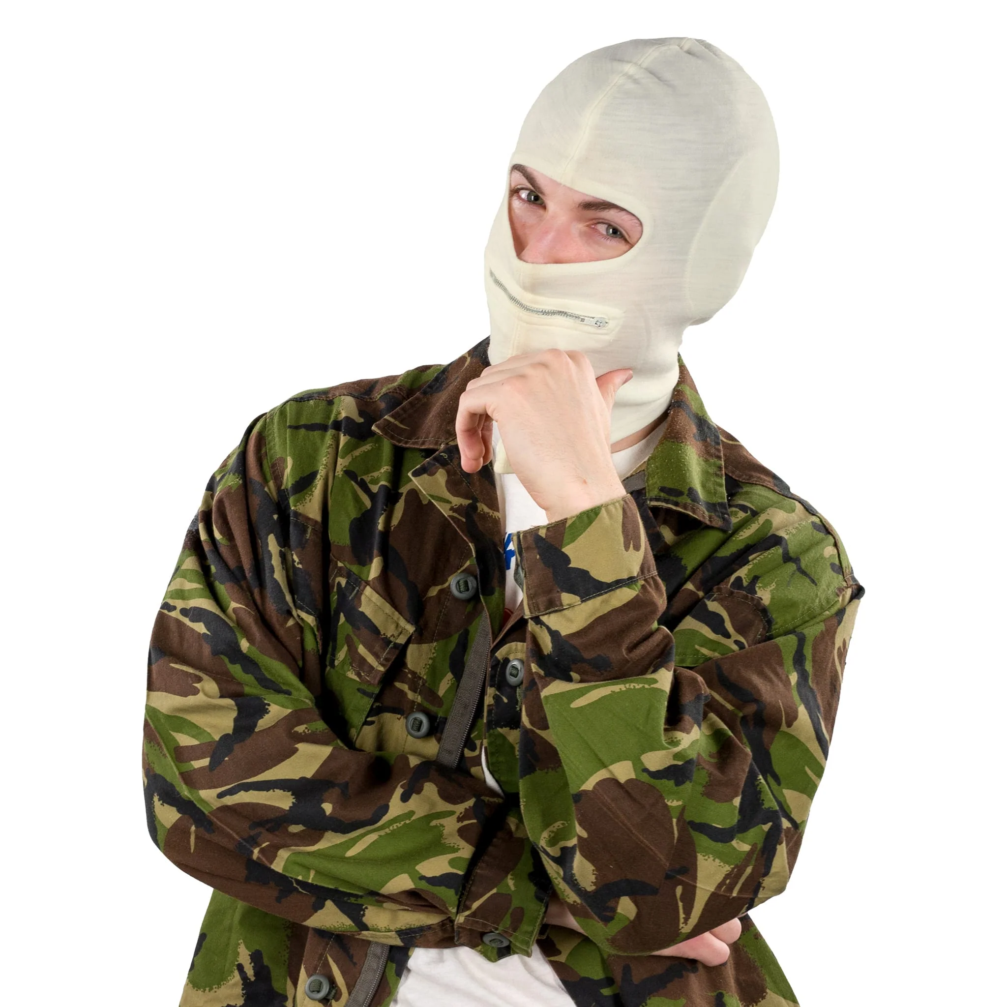 Italian White 'Alpini' Balaclava - Image 6
