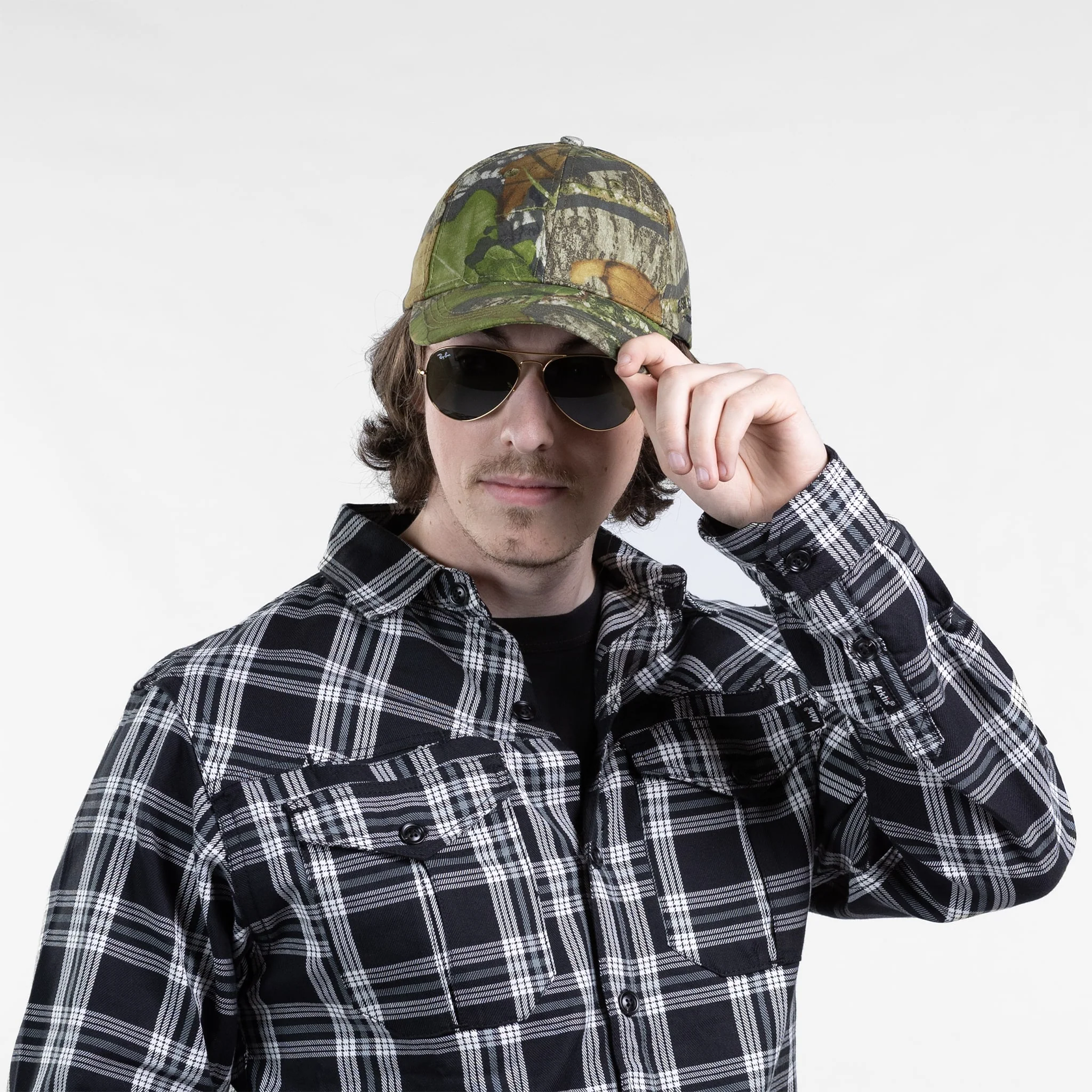 Red Wing Shoes Mossy Oak Baseball Cap - Image 4