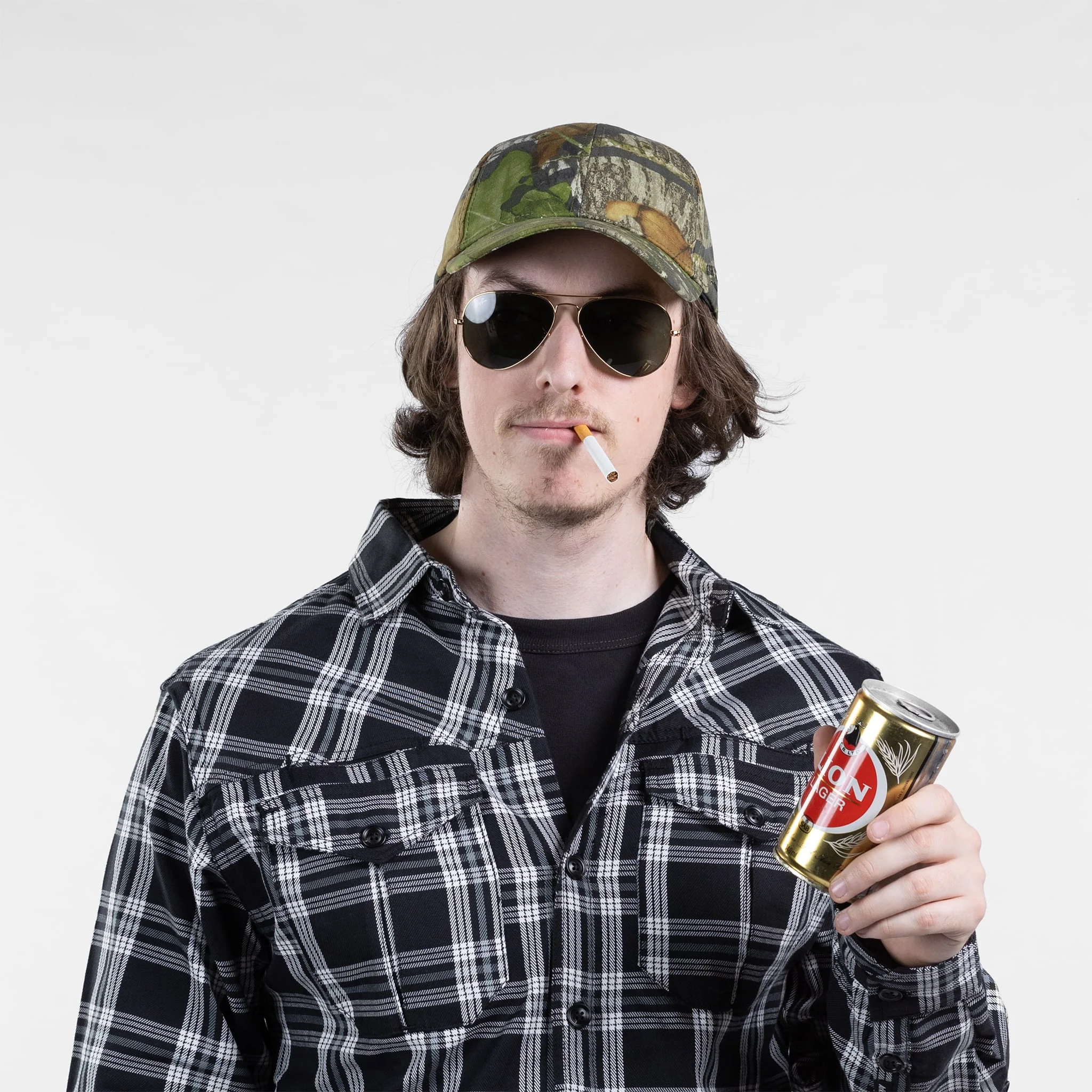 Red Wing Shoes Mossy Oak Baseball Cap - Image 6