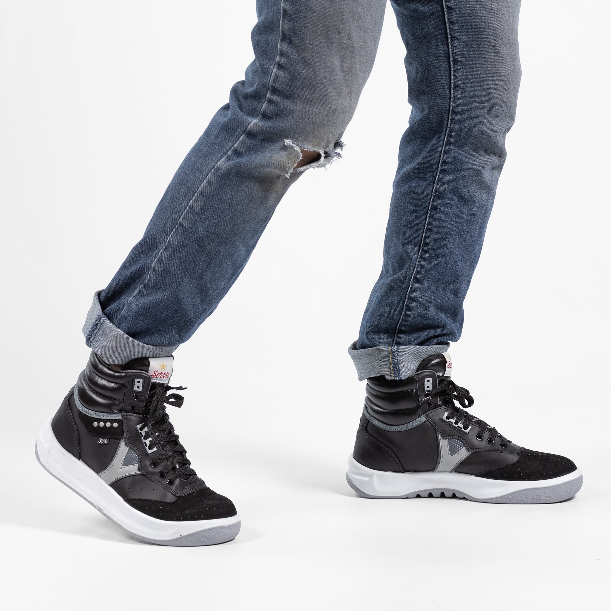 Servis Cheetah High Top Sneakers - Image 17