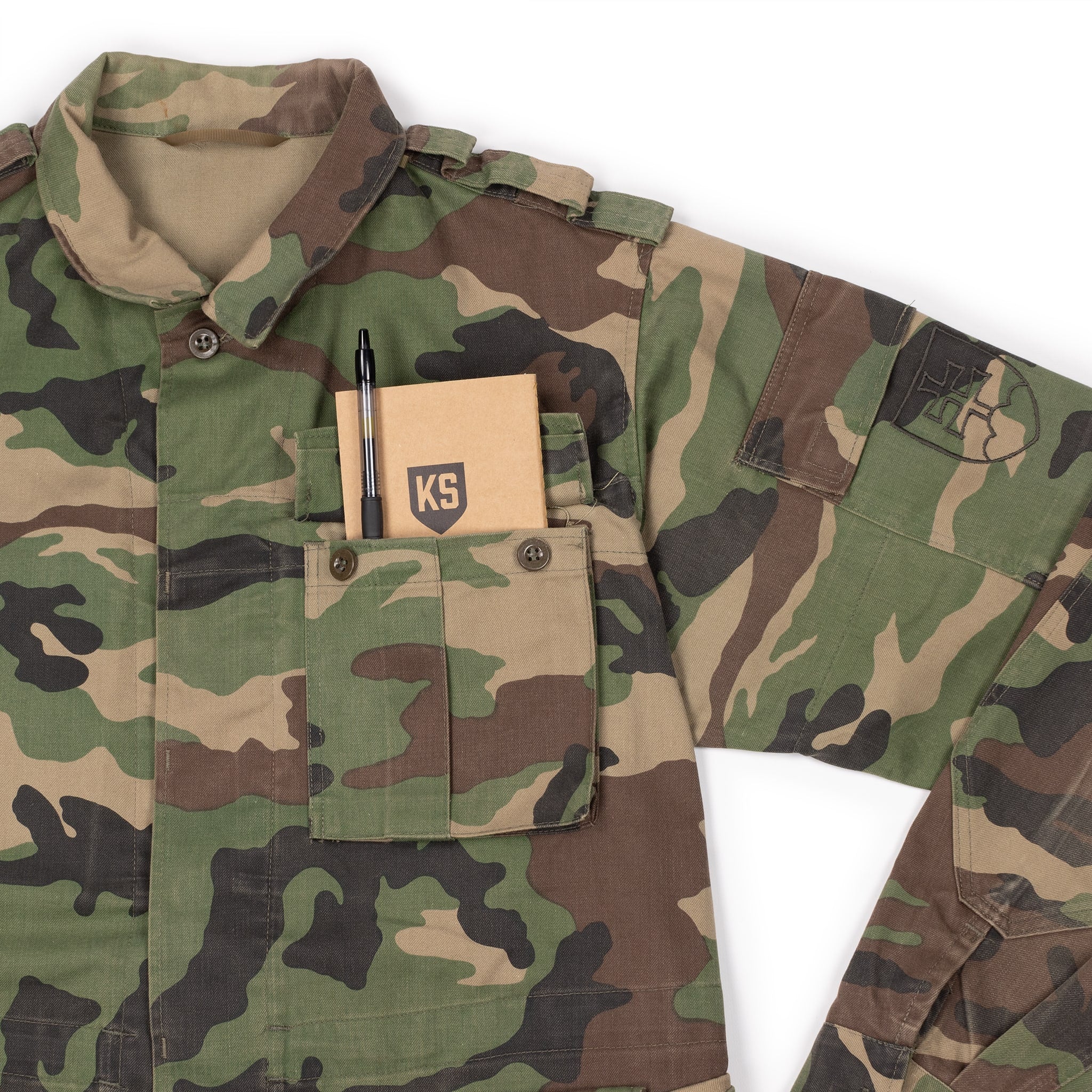 Slovakian M97 Woodland Field Jacket - Image 3