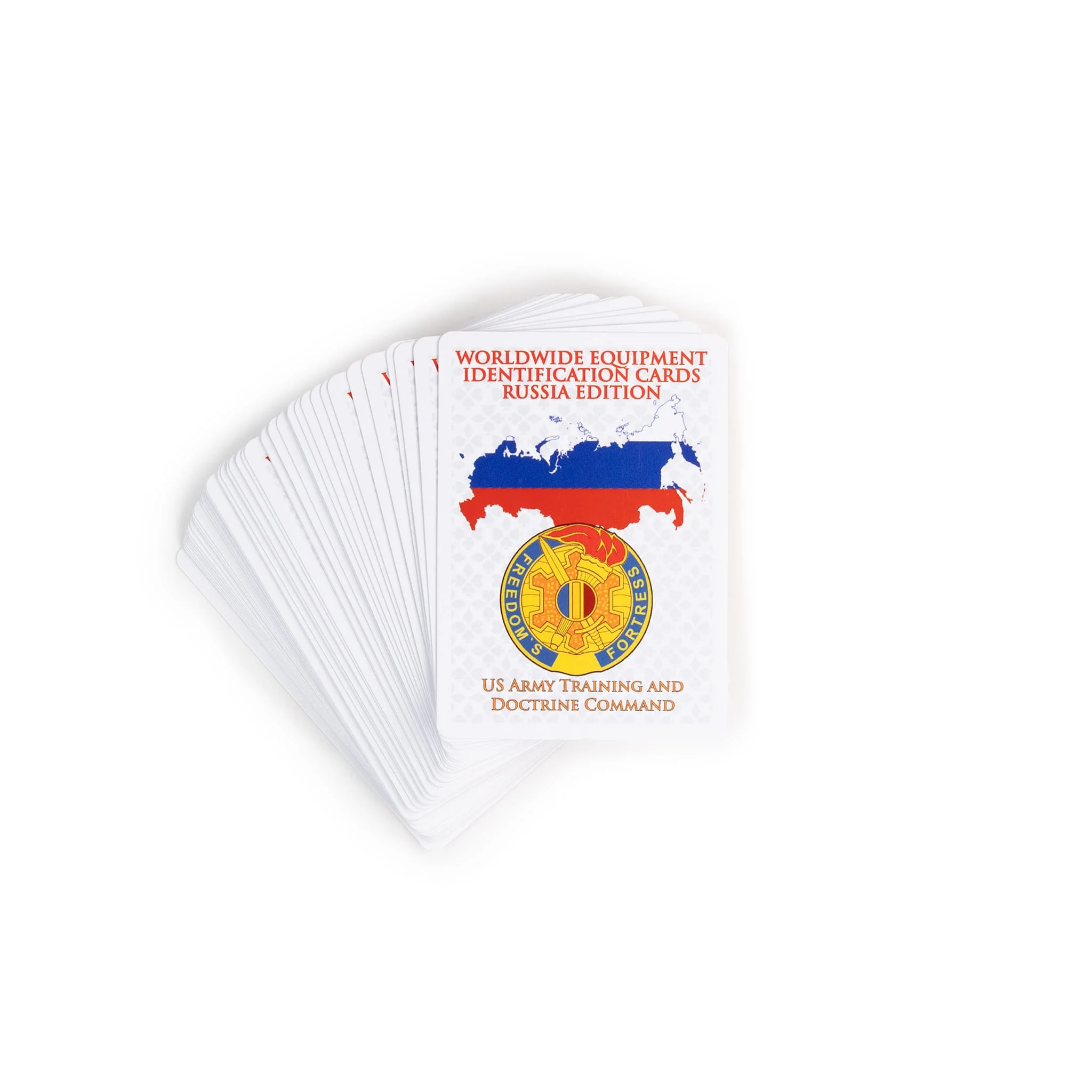 US Army Russian Vehicle ID Playing Card Deck - Image 3