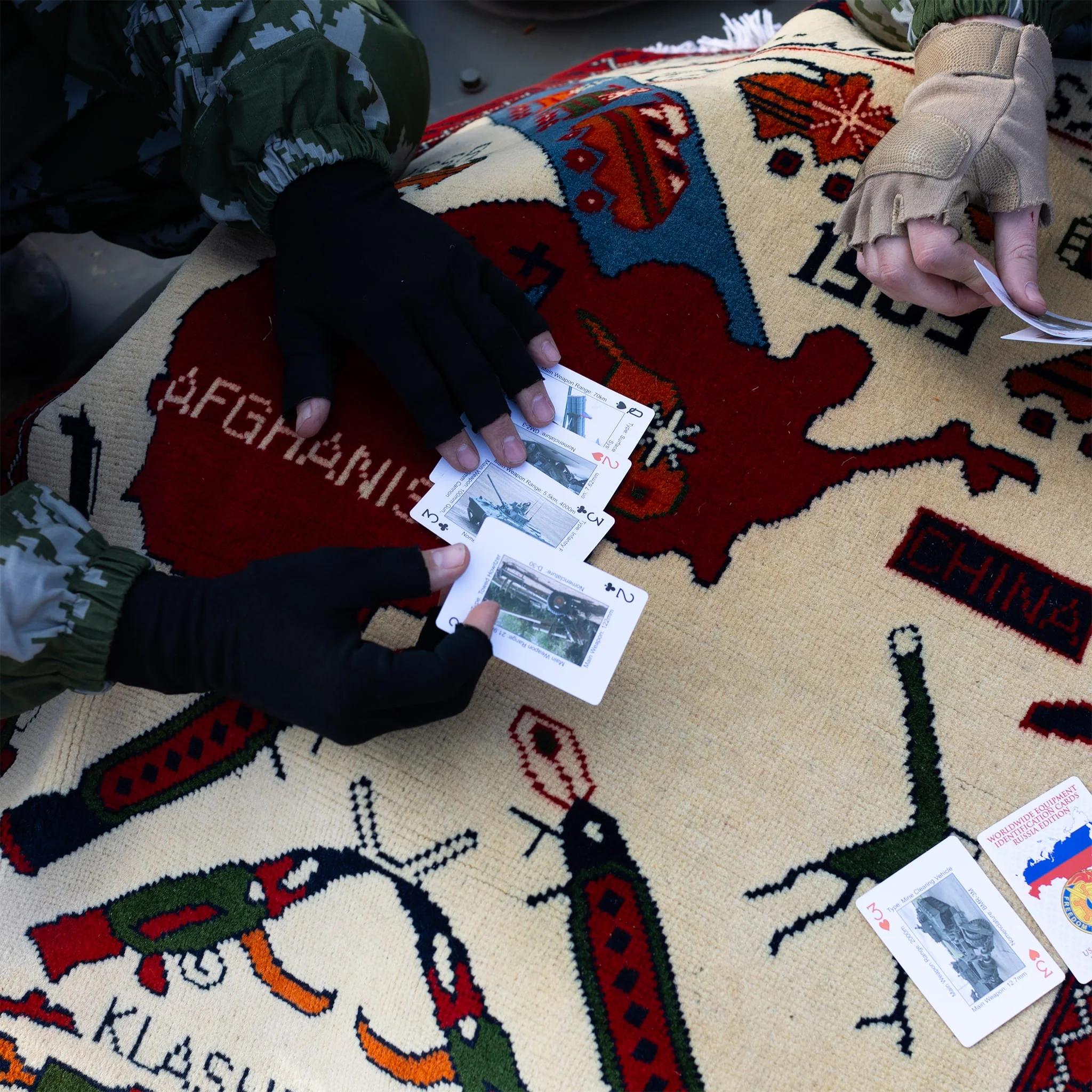 US Army Russian Vehicle ID Playing Card Deck - Image 6