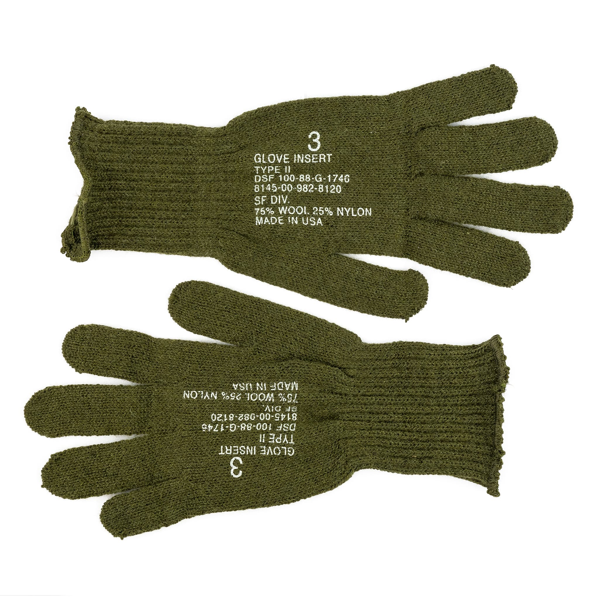 USGI Wool Glove Liners - Image 4